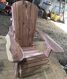 childs adirondak chair not painted