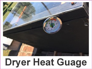 dryer heat guage