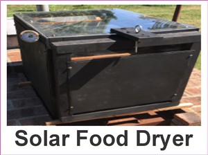 solar food dryer